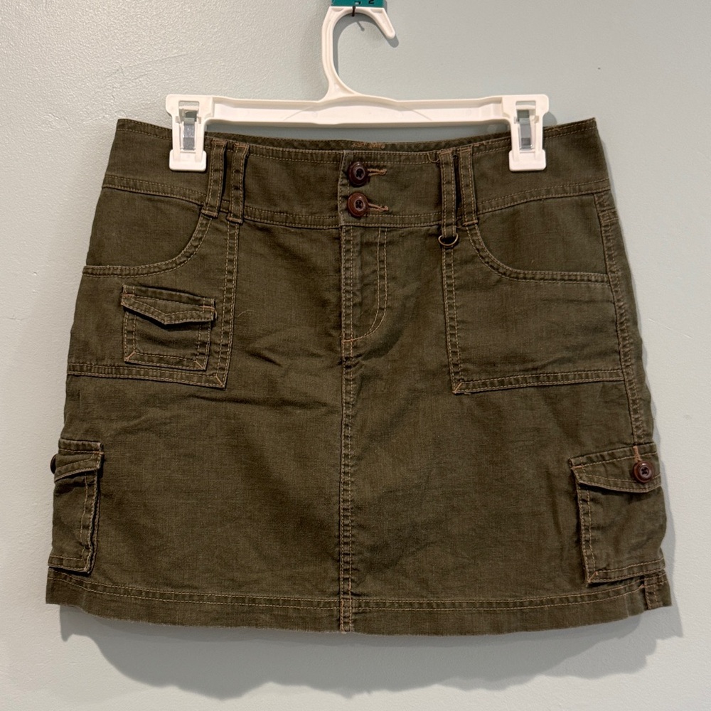 Sonoma Khaki Cargo Skirt